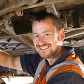 From small acorns...Harrogate Bus Company's Engineering Manager Sam Cockburn.