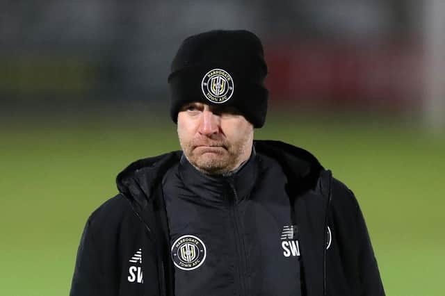 Harrogate Town manager Simon Weaver. Picture: Getty Images