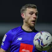 Jack Muldoon netted Harrogate Town's second goal of the game as they were beaten 4-3 at Exeter City on Tuesday evening. Picture: Matt Kirkham