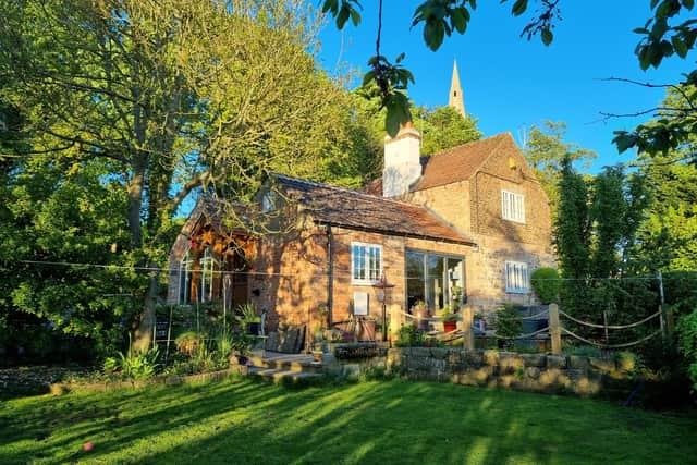Creskeld Cottage, Back Lane, Hunsingore - £750,000 with Thomlinsons, 01937 582748.