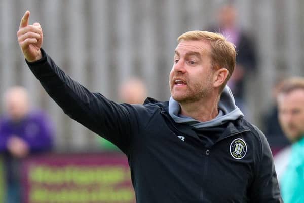 Harrogate Town manager Simon Weaver. Pictures: Matt Kirkham