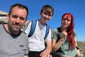 Ryan Welford will be joined by his wife Kelly and son Archie for the British Heart Foundation's Yorkshire Three Peaks Challenge in July