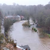 The River Nidd has a number of flood warnings and alerts in place (Photo Credit: Derick England)