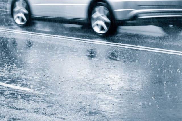 Roads across the Harrogate district have been badly affected by the strong winds, heavy rainfall and flooding caused by Storm Franklin overnight