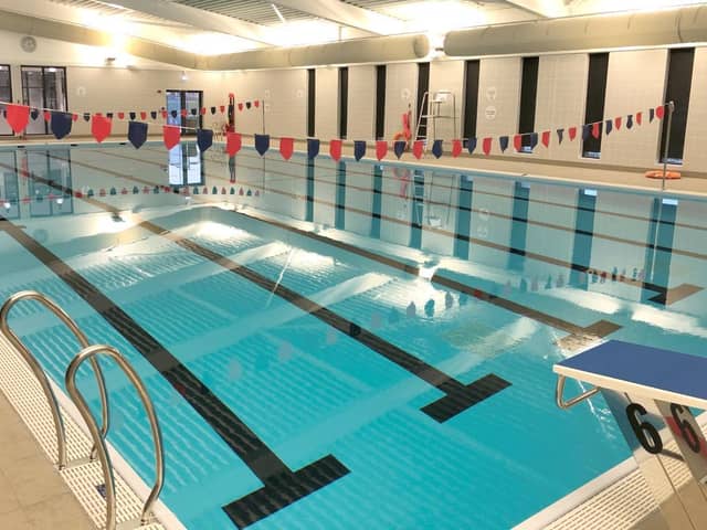 The new swimming pool will finally open to the public on Wednesday, March 2.