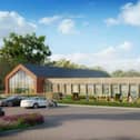 This is how the new leisure centre could look. Photo: Harrogate Borough Council.