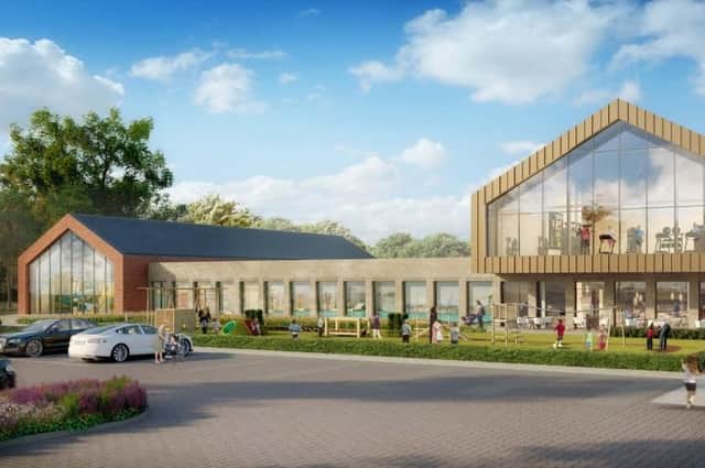 This is how the new leisure centre could look. Photo: Harrogate Borough Council.