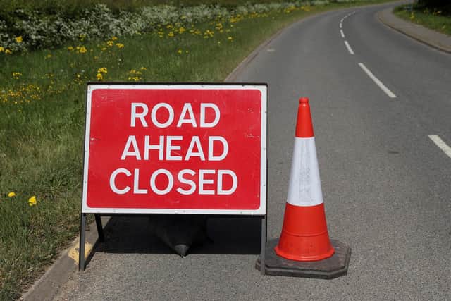 Harrogate's motorists will have three road closures to avoid nearby on the National Highways network this week.