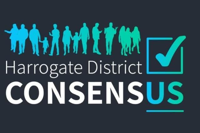 Harrogate District Consensus invites residents into an anonymous online space to vote on and debate key issues.