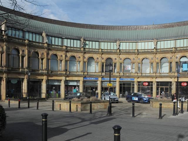 The Victoria Shopping Centre opened in place of Harrogate's old Market Hall in 1992.