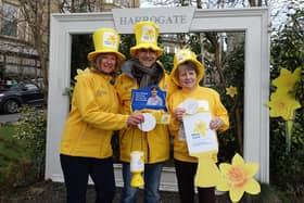 Marie Curie is looking for volunteers across the Harrogate district as its Great Daffodil Appeal collections return for the first time in two years
