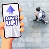 The First News Look Up! campaign is a newly-launched community drive that aims to warn school children about dangers of crossing roads while using phones