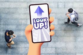 The First News Look Up! campaign is a newly-launched community drive that aims to warn school children about dangers of crossing roads while using phones