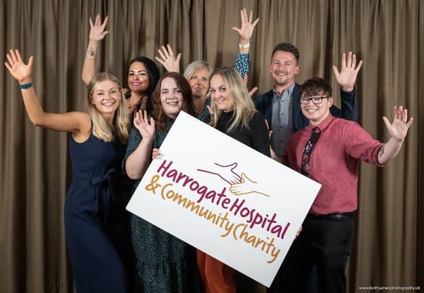 The harrogate Hospital & Community Charity team