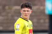 On-loan Middlesbrough striker Calum Kavanagh missed a couple of late chances to draw Harrogate Town level with Hartlepool United. Pictures: Matt Kirkham