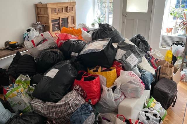 Harrogate pilates instructor Whitney Vauvelle has set up two collection points in Harrogate for donations for Ukranian refugees.