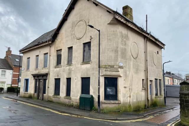 This is the former Home Guard Club on Belford Road.