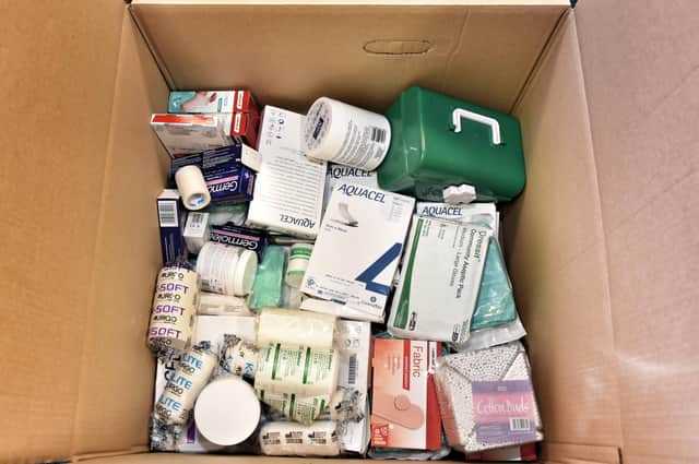 Donations for Ukraine refugees can be taken along to Pateley Bridge Masonic Lodge.