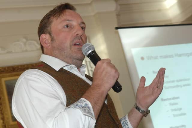 Marcus Black says that he is "thrilled" that Slingsby is supporting the Harrogate Advertiser Business Excellence Awards. (1809261AM24)