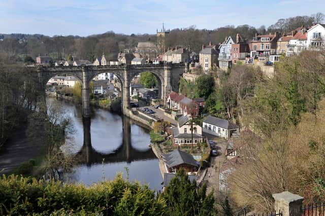The viaduct over the River Nidd in Knaresborough.
Picture Gerard Binks
