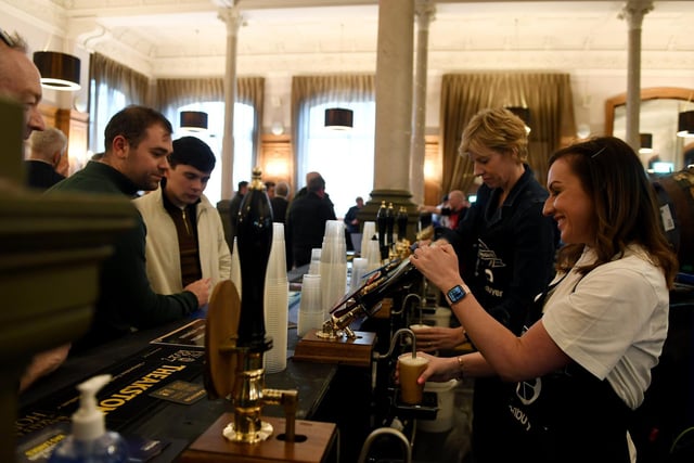The two-day event was hailed a huge success as crowds flocked to the Crown Hotel to enjoy the range of drinks on offer