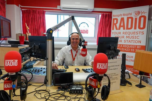 Mark Oldfield, Harrogate Hospital Radio Chairman is on the look out for new volunteers to help boost its request collecting team