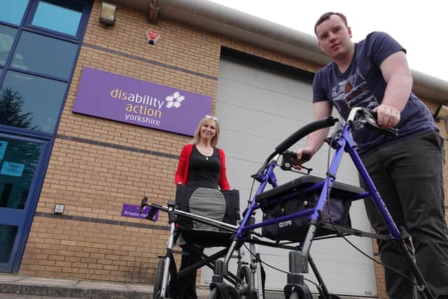 Disability Action Yorkshire has launched a new scheme to supply a variety of mobility aids to people in need – for free