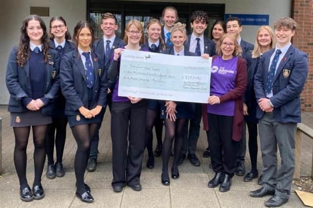 Ripon Grammar School students have raised an impressive £8,243 for The Survivors Trust charity through hosting a number of fundraising events