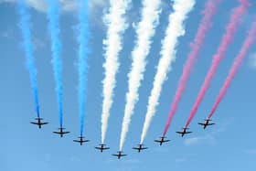 The Red Arrows are set to perform a flypast over the Harrogate district on Thursday afternoon (March 24)