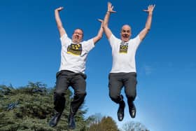 Simon Cotton and David Ritson, organisers of the Harrogate Hospitality and Tourism Awards, are reminding people to ‘jump to it’ and make sure that they don’t miss out on being involved