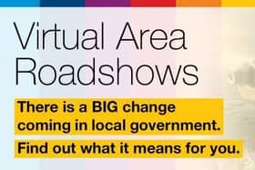 Harrogate residents are being invited to the first of a series of virtual locality roadshows to learn more about planning for the new North Yorkshire authority
