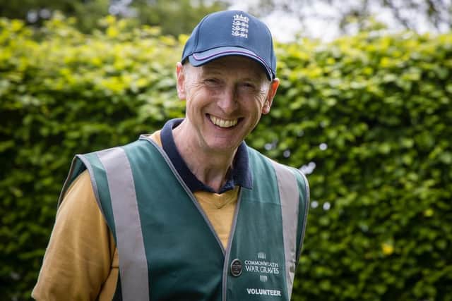 Andrew Thornton has been recognised for his work at Harrogate Stonefall Cemetery  and has been awarded with the Spotlight award from the Commonwealth War Graves Commission