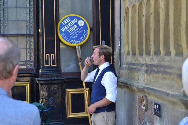 Harry Satloka, the man behind the Free Walking Tours of Harrogate, is branching out to celebrate the town’s best-loved pubs