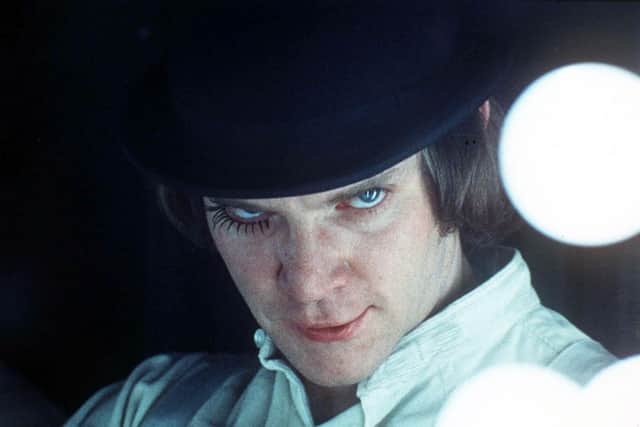 Harrogate screening - Malcolm McDowell in Stanley Kubrick's A Clockwork Orange.