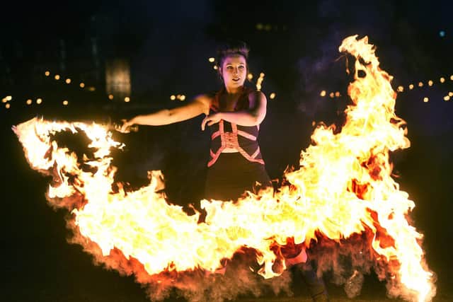 Visitors to the Valley Gardens last weekend would have seen an array of stunning fire sculptures and performers in what was the opening event of the 2022 Harrogate International Festivals calendar