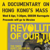 Harrogate Film Society is to present a screening of the acclaimed Revolution of our Times documentary at the Harrogate Odeon.