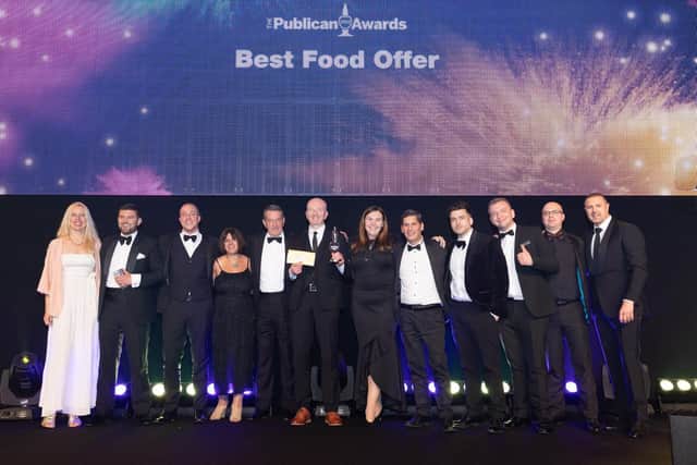 The team behind the popular bar-restaurant The Provenance Group (Including Harrogate's West Park Hotel) which has won Best Food Offer at The Publican Awards.