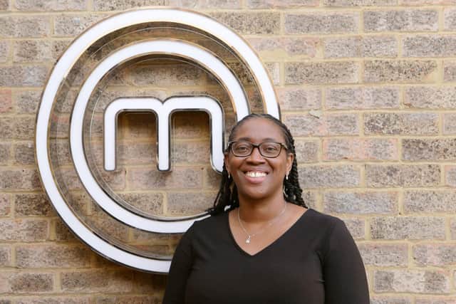 Harrogate's Masterchef contestant Olayemi. (Photo courtesy of Shine TV/BBC)