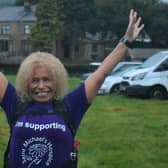 Supporter Helena who took part in last year’s Three Peaks Event for the Saint Michael’s Hospice