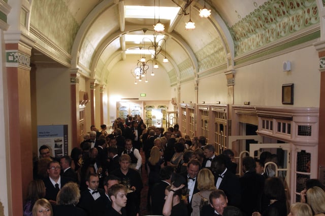 The reception before the Harrogate Hospitality and Tourism Awards.