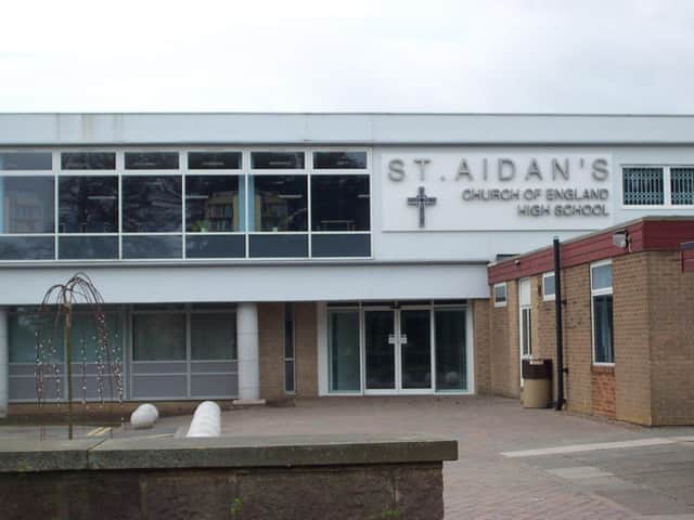 St Aidan's High School in Harrogate.