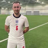 Cameron Osburn has been selected to represent England at the Cerebral Palsy World Cup in Spain
