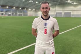 Cameron Osburn has been selected to represent England at the Cerebral Palsy World Cup in Spain