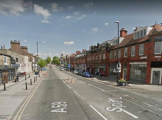 This neighbourhood had 851.5 Covid-19 cases per 100,000 people in the latest week, a decrease of 8.2% from the week before