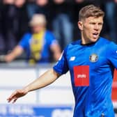 Harrogate Town midfielder Lloyd Kerry will retire from playing at the end of the 2021/22 campaign. Picture: Matt Kirkham