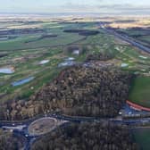 Photo: The former Flaxby Golf Course from above.