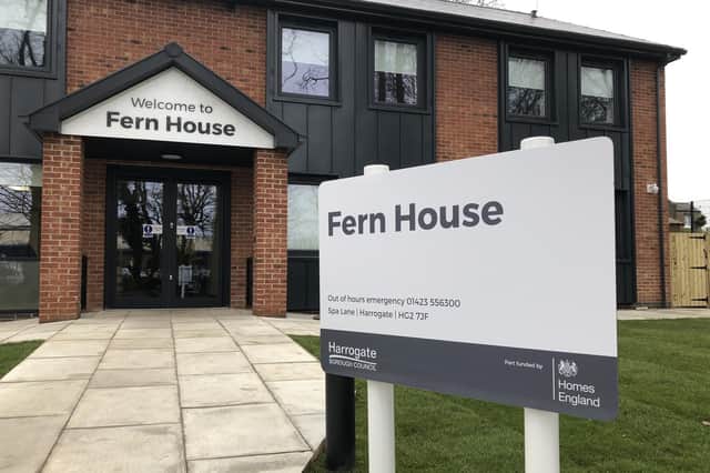 Harrogate Borough Council’s £2 million ground-breaking homeless accommodation at Fern House has been shortlisted for a Northern Housing Award.