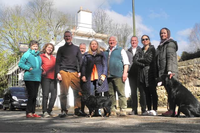 Sharow villagers call for Half Moon inn to be returned to pub use. Picture Dan Robinson