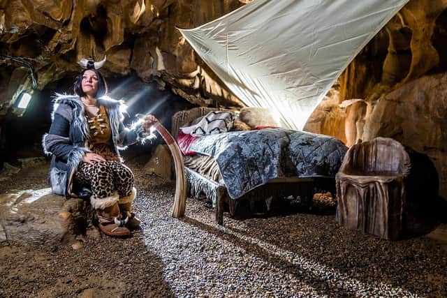 Stump Cross Caverns Owner Lisa Bowerman spent 105 hours living underground to raise funds and entice visitors back to the ancient tourist attraction