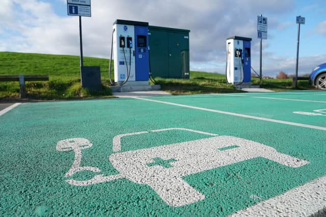There are more public electric vehicle charging points in Harrogate than there were two years ago, new figures show.